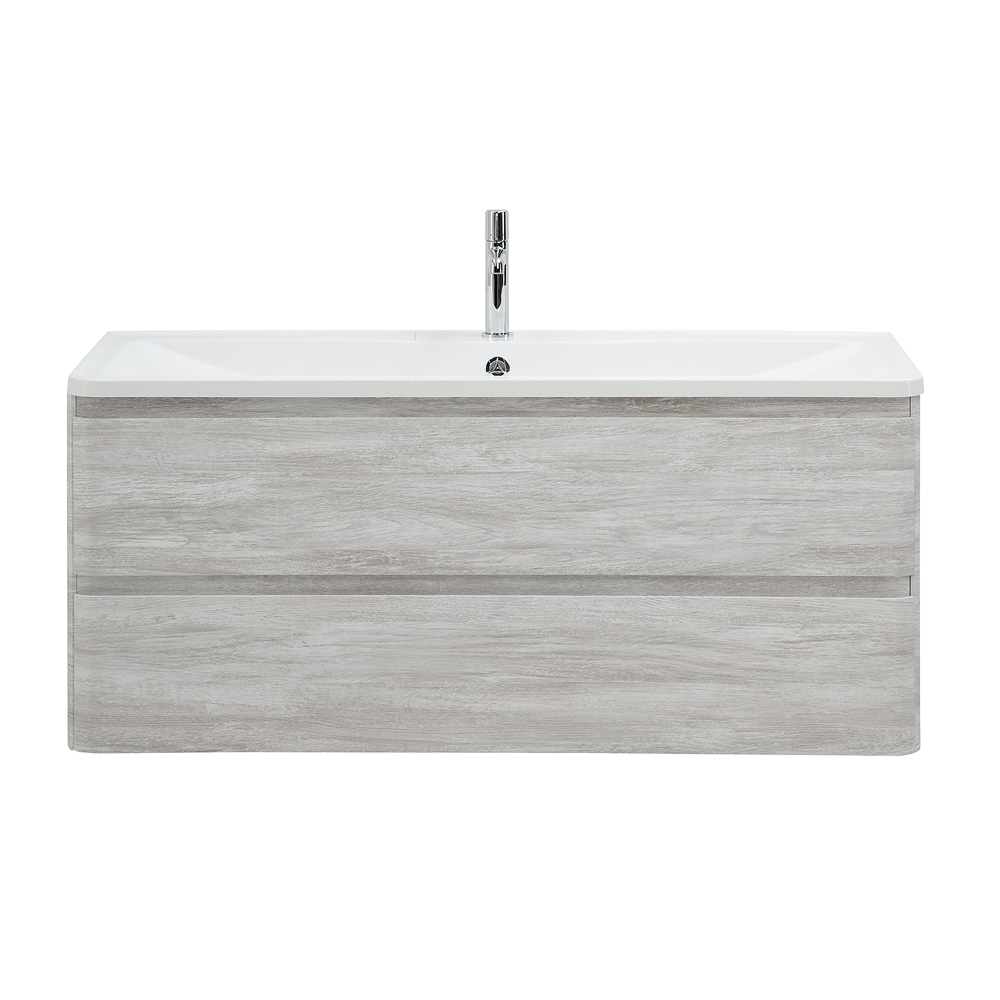 База под раковину подвесная BelBagno Albano 1200х500х450 мм, Rovere Vintage Bianco (ALBANO-1200-2C-SO-RVB)