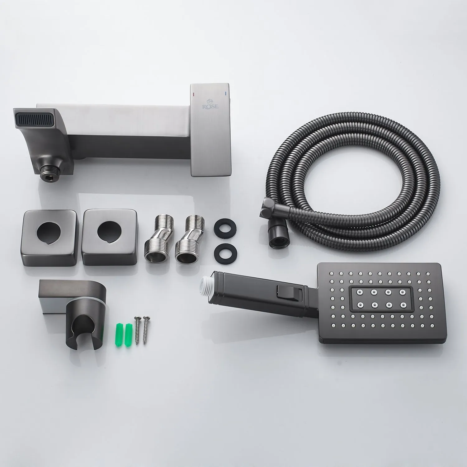 Смеситель для ванны Rose R1552T, пепельный