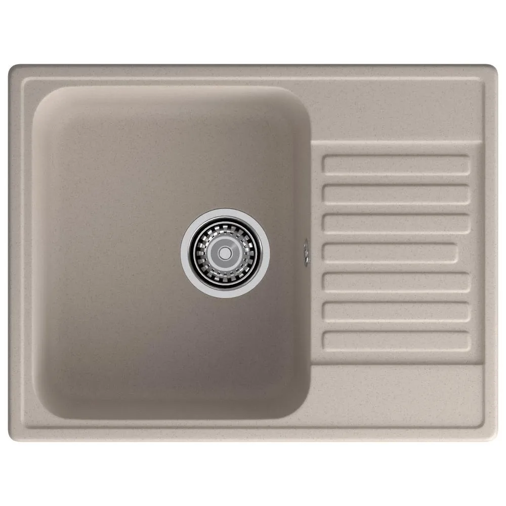 Кухонная мойка GranFest QUARZ 13, песочный