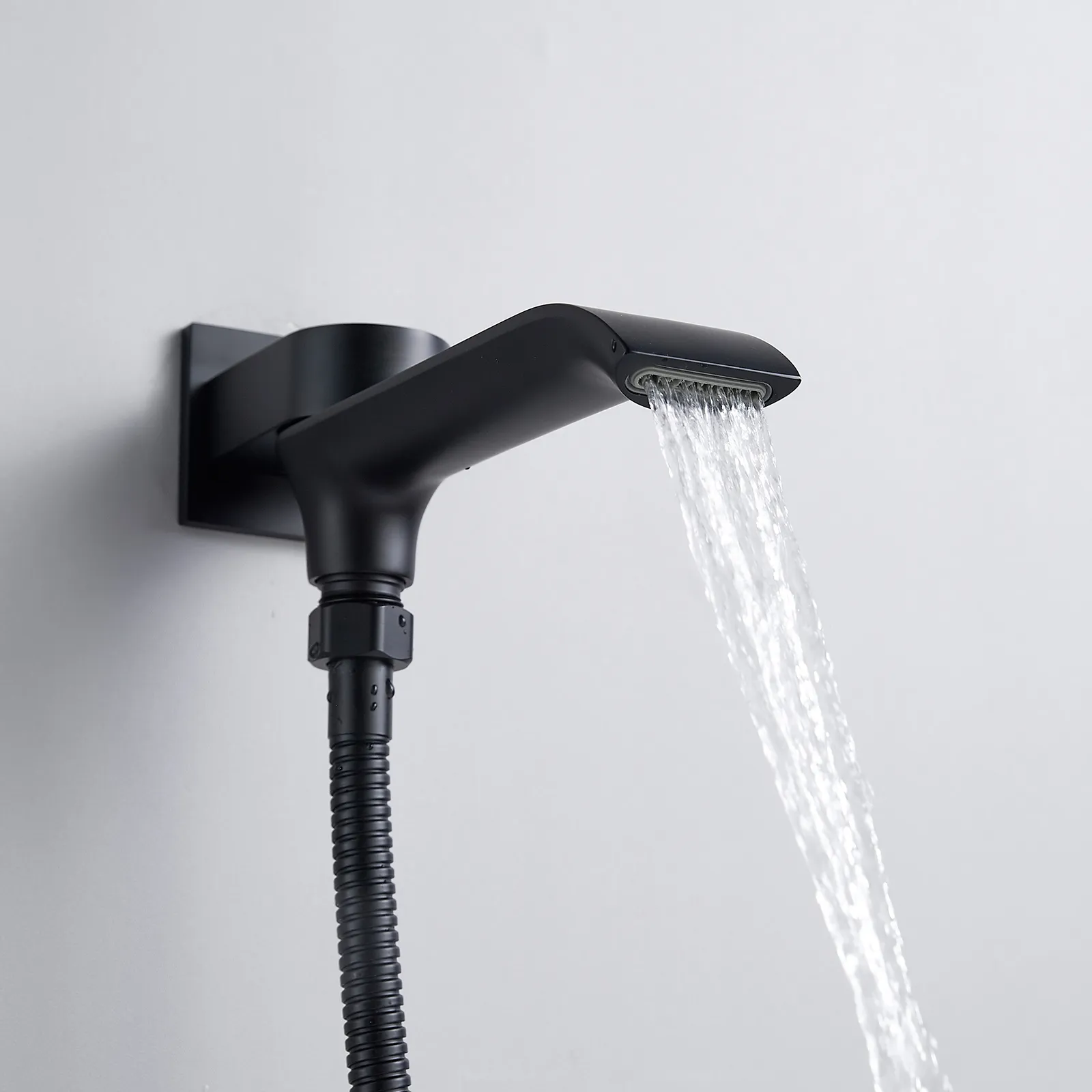 Душевая система встраиваемая Shevanik S4135H, черный