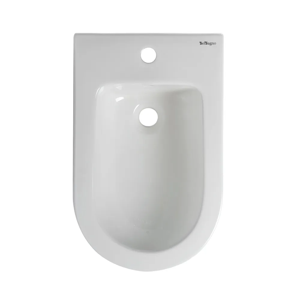 Биде напольное BelBagno Flay-R, белый (BB1003B)