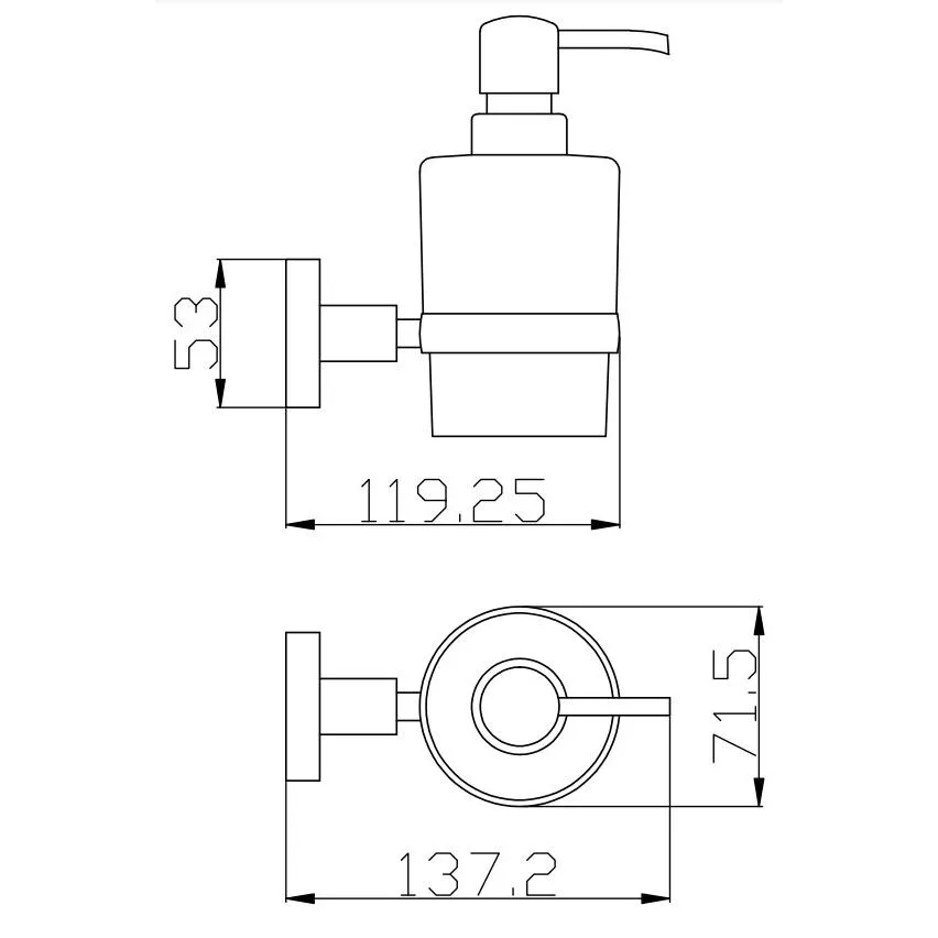 Дозатор жидкого мыла Rav Slezak COLORADO COA0303Z, золото