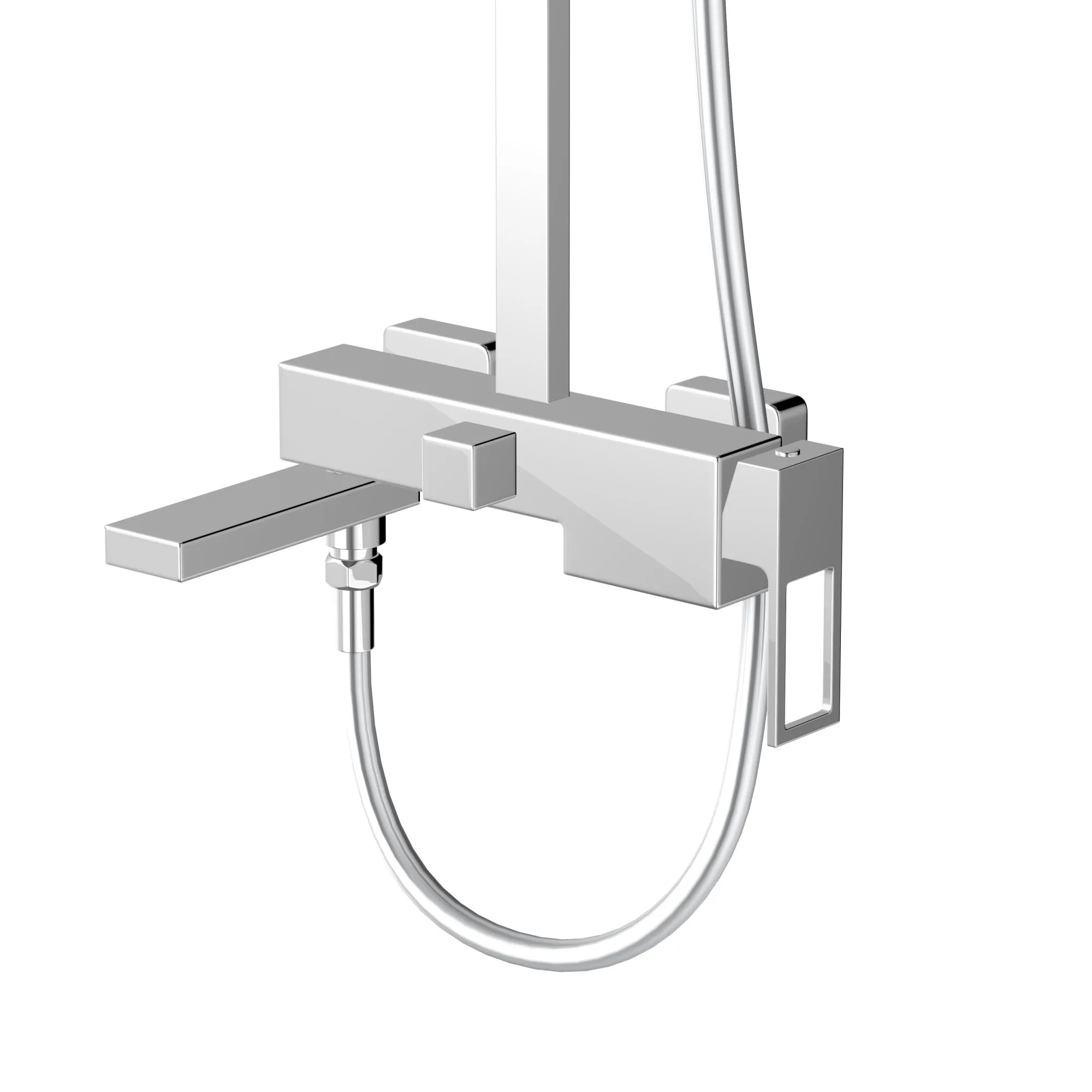 Душевая стойка BelBagno Luce, хром (LUC-VSCM-CRM)