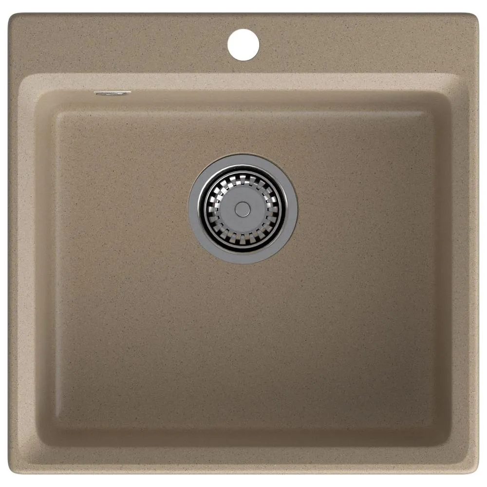 Кухонная мойка GranFest LEVEL 510, песочный