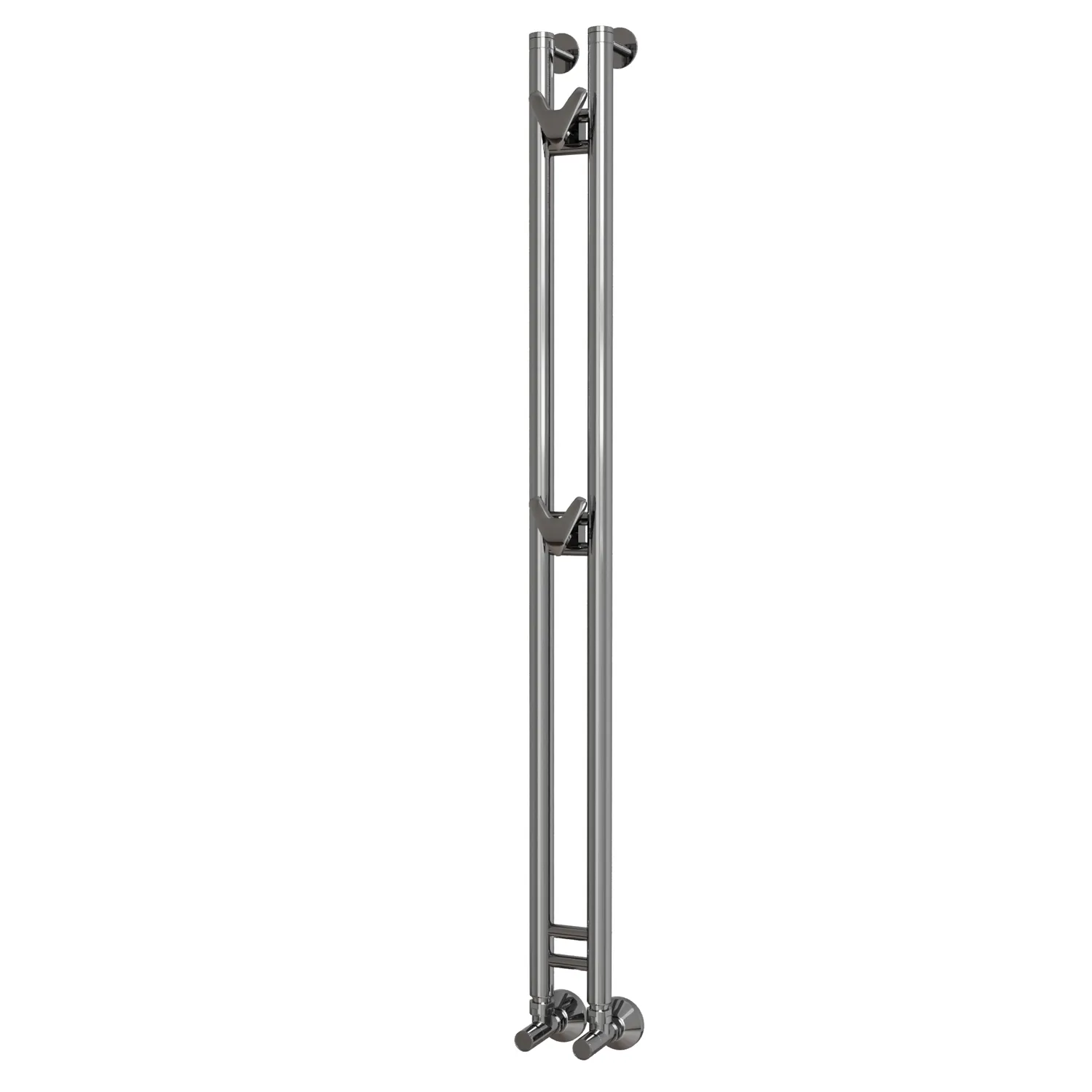 Полотенцесушитель MIXLINE водяной STAR 1 150/7,5 (1/2" ВР,вентиль угловой 3/4"х1/2" вн-нар) (556254)