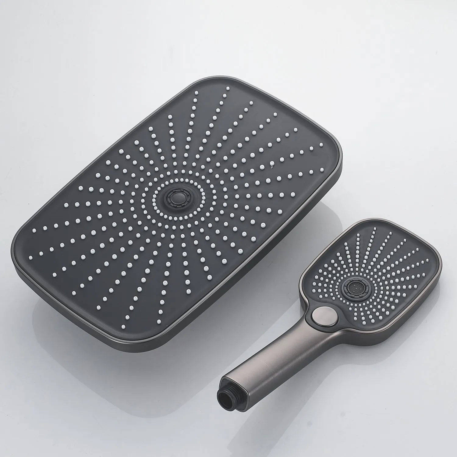 Душевая система Raffine F3685T, оружейная сталь