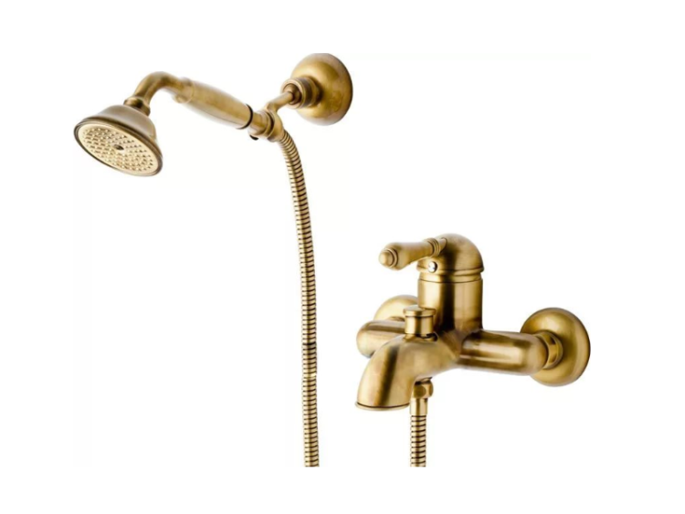 Смеситель для ванны и душа Nicolazzi El Capitan, бронза (3401 BZ 75)