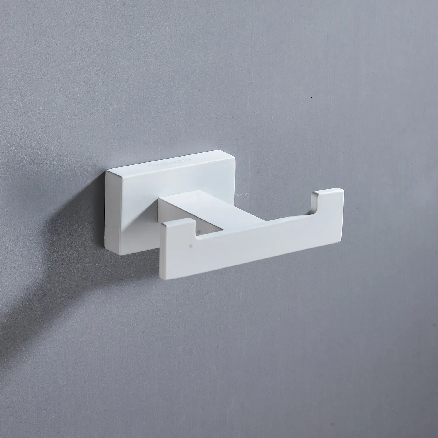 Крючок для ванной комнаты двойной Shevanik SG5621C, белый