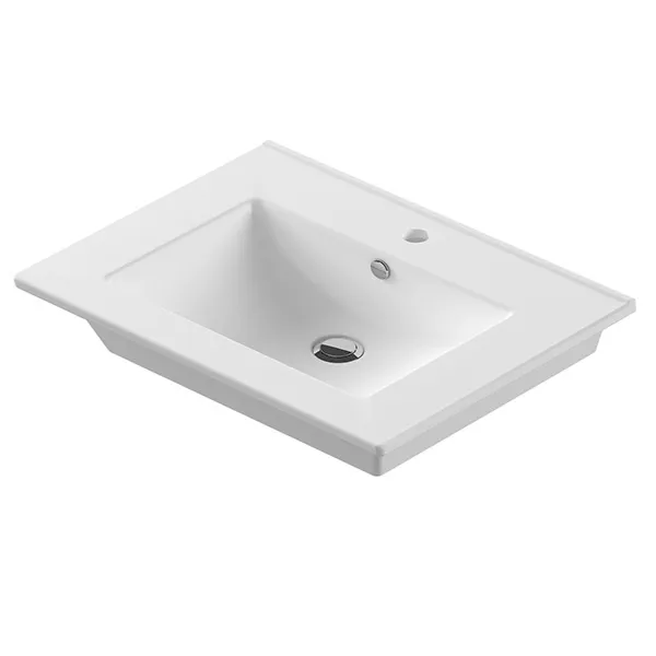 QUADRO 75 Умывальник (WB.FN/Quadro/75-C/WHT.G/S1)