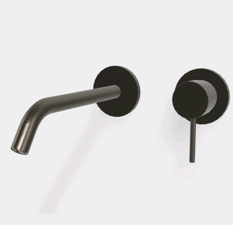 Смеситель для раковины Fima Carlo Frattini Spillo Up, черный хром брашированный (F3051WLX8CS)