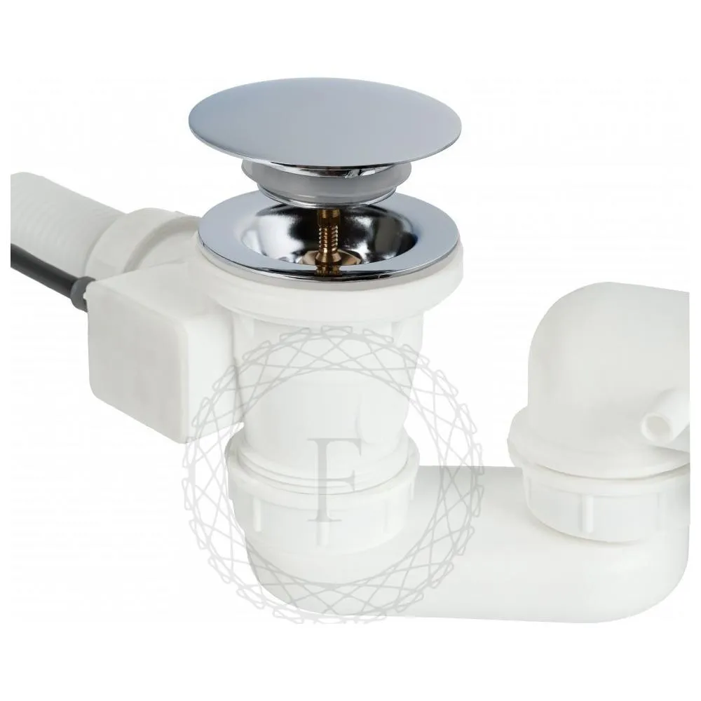 Слив-перелив (полуавтомат, 80 см.) FILARETE FL80CR, хром