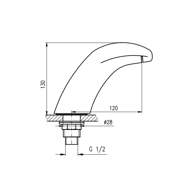 Излив Rav Slezak VOD7101Z