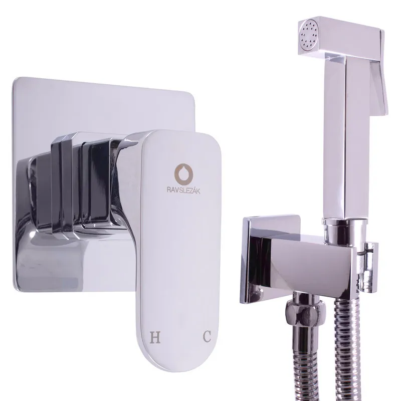 Гигиенический душ со смесителем Rav Slezak YUKON YU142/1, хром