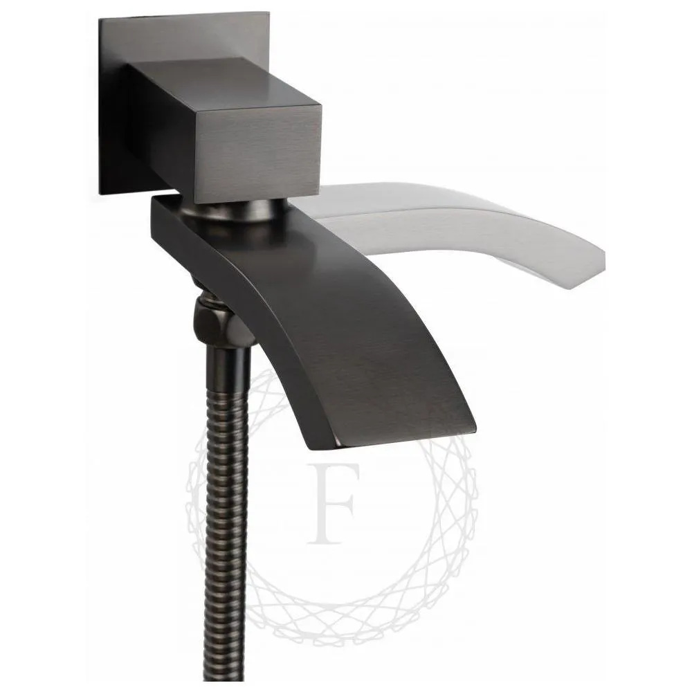 Душевая система встраиваемая FILARETE Waterfall FL1012BG, графит