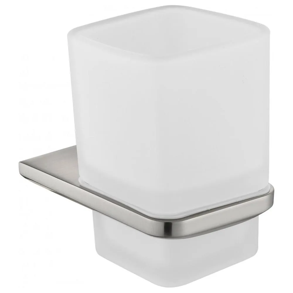 Стакан для ванной комнаты Grocenberg AC0053NK, никель