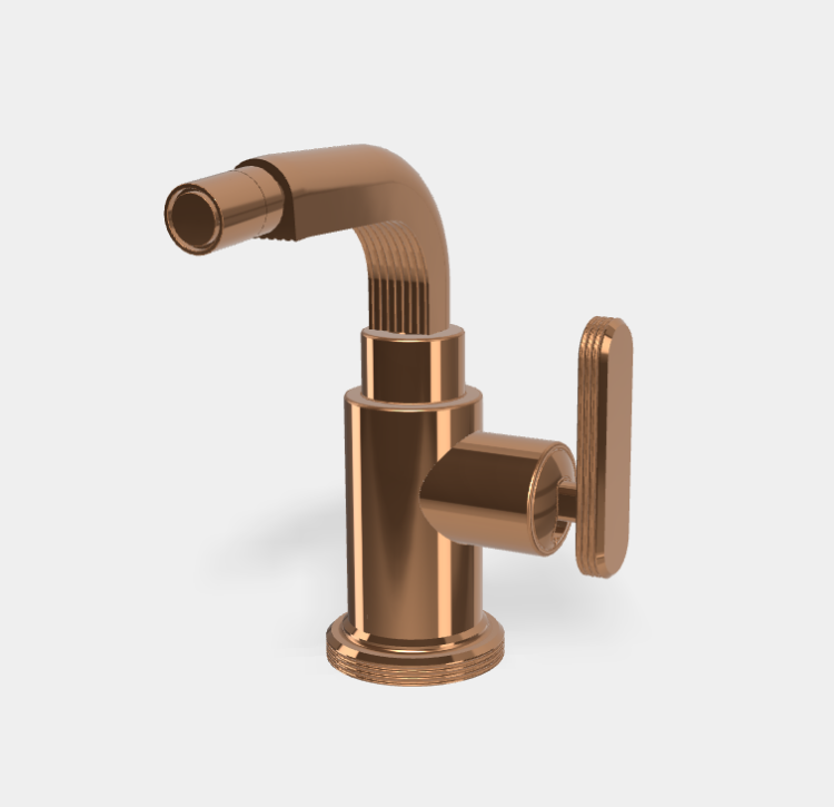 Смеситель для биде Fima Carlo Frattini Park Lane, бронза янтарная (F1322ZL)