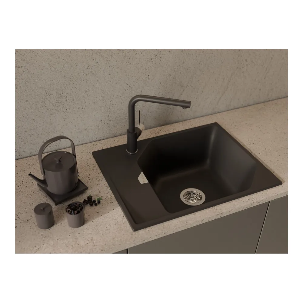 Кухонная мойка Rivelato LOCUS LS-65, антрацит