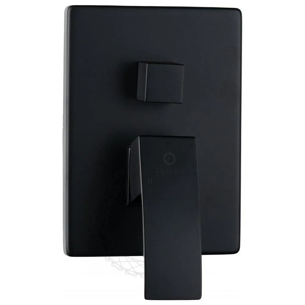 Душевая система встраиваемая FILARETE Waterfall FL1010BL, черный