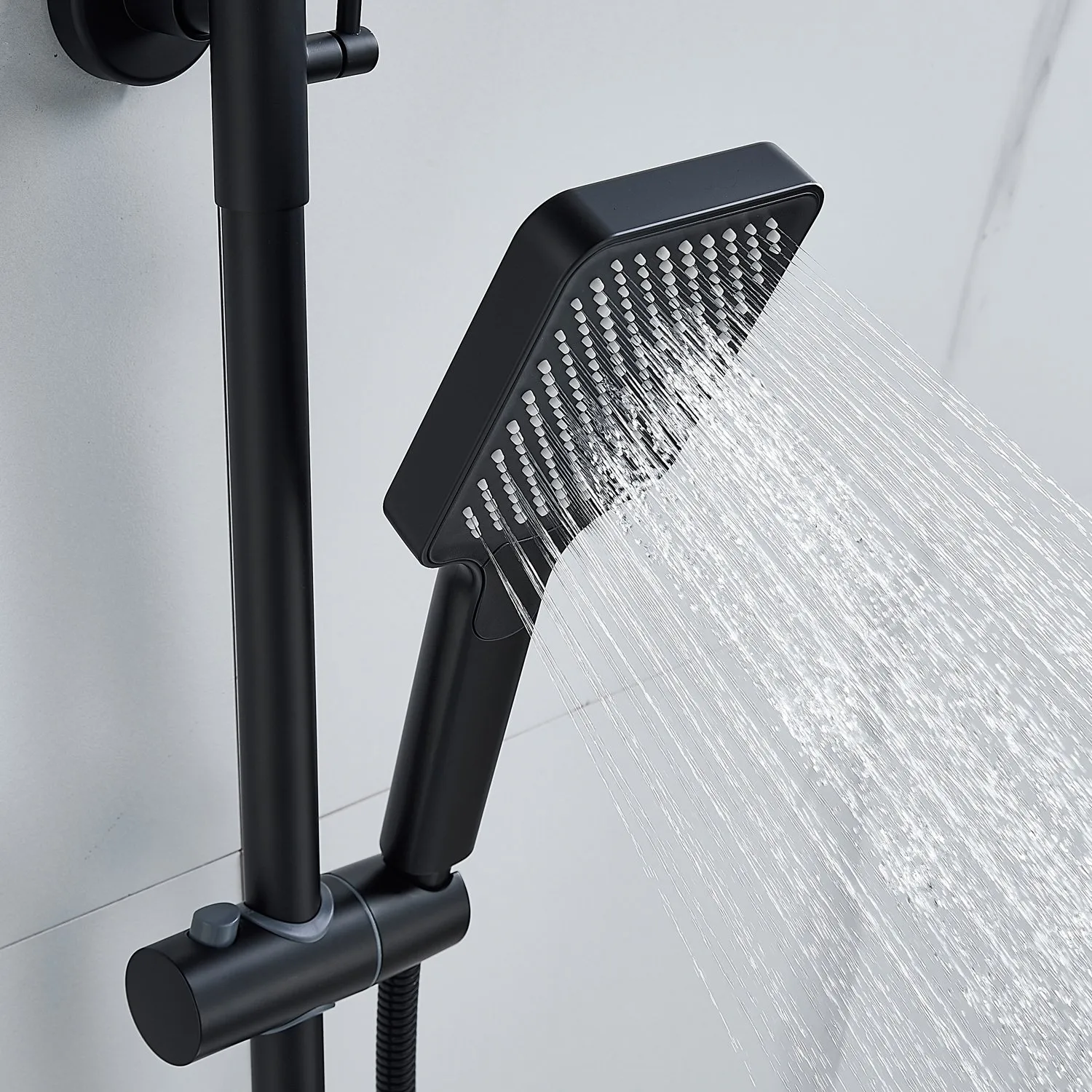 Душевая система Raffine F3699H, черный