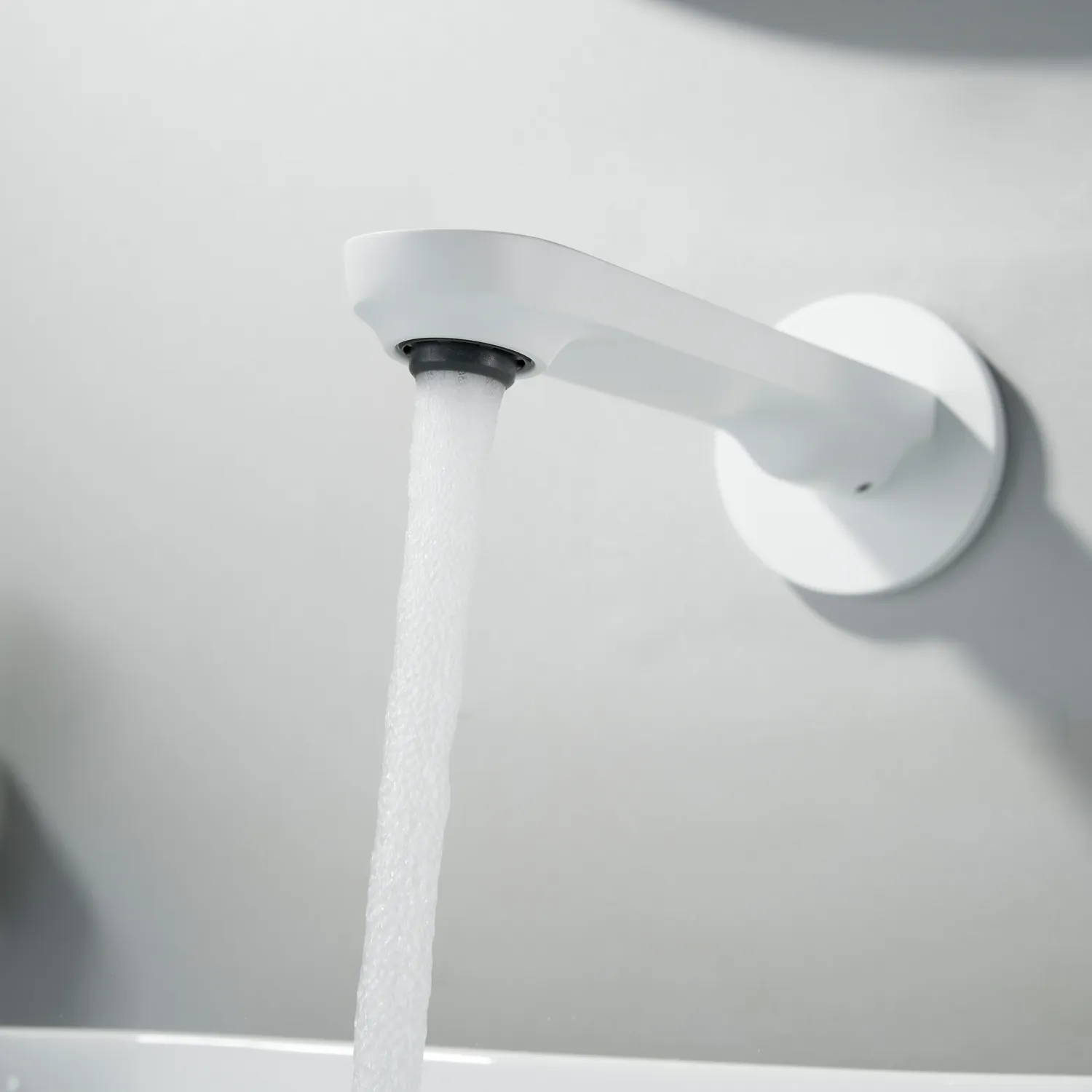 Смеситель для раковины встраиваемый Shevanik S4341C, белый