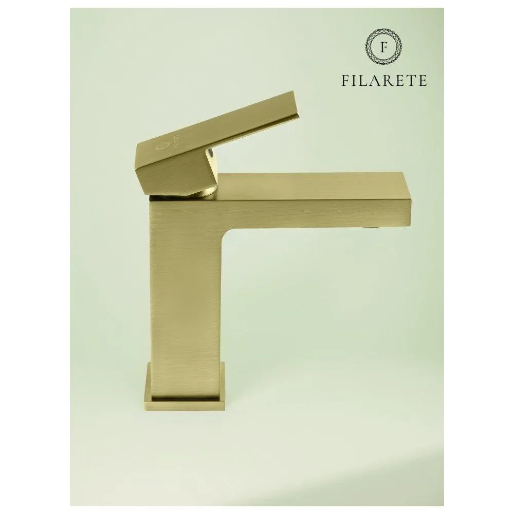 Смеситель для раковины FILARETE Fing FL5040MG, матовое золото