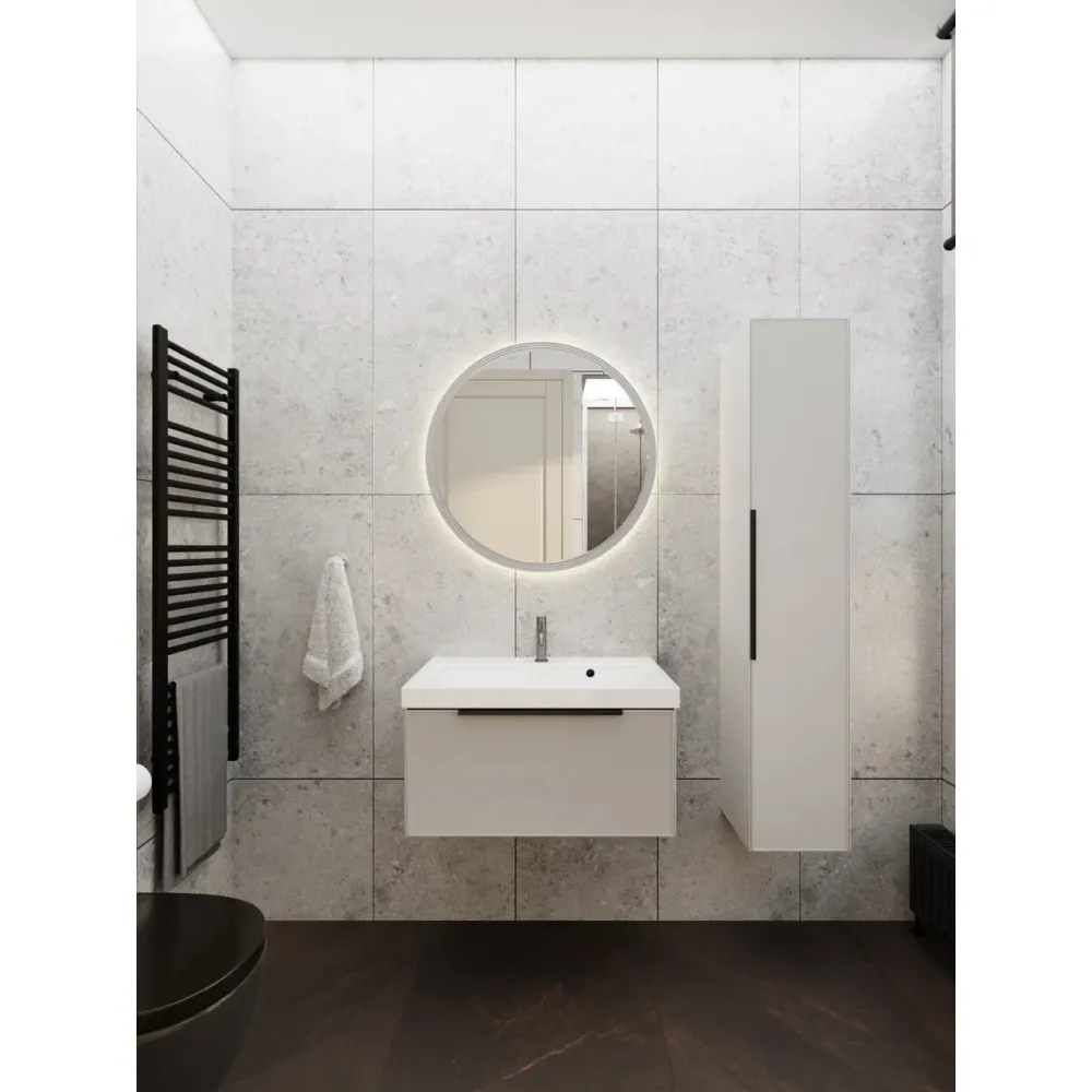 Тумба под раковину подвесная La Fenice SIMPLA FNC-01-SIM-C-60, бежевая