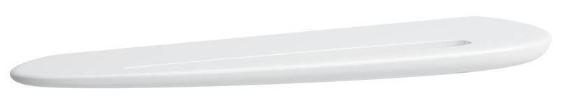 Полка Laufen Alessi (8.7097.2.000.000.1) (63 см) (с полотенцодержателем) белая керамическая