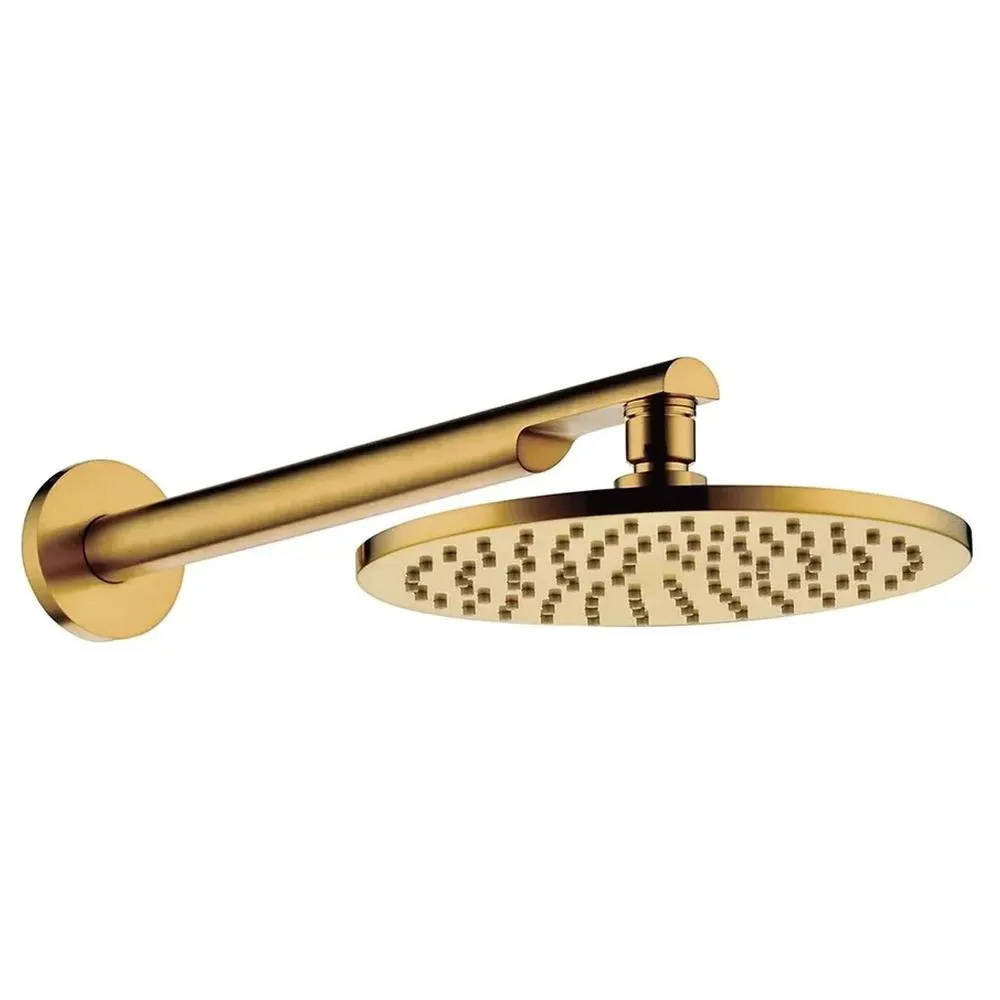 Душевая система встраиваемая (без излива) Grocenberg GB5090GL, брашированное золото