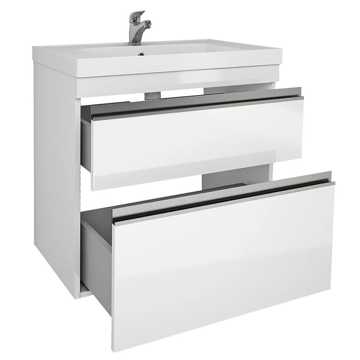 Тумба под раковину подвесная/напольная Dreja Grace Plus 60 см, белый