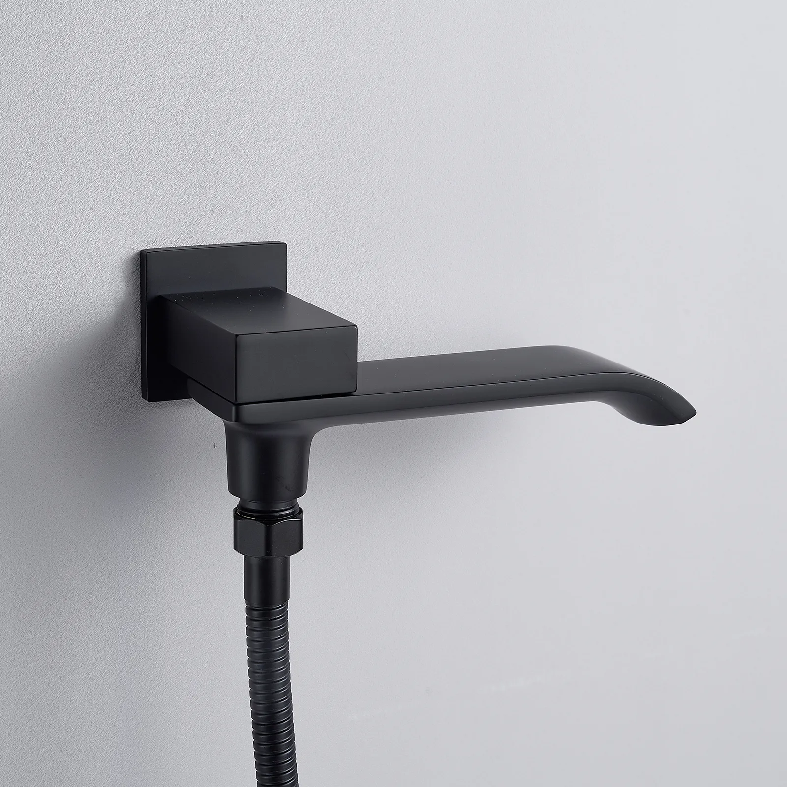 Душевая система встраиваемая Shevanik S4035H, черный