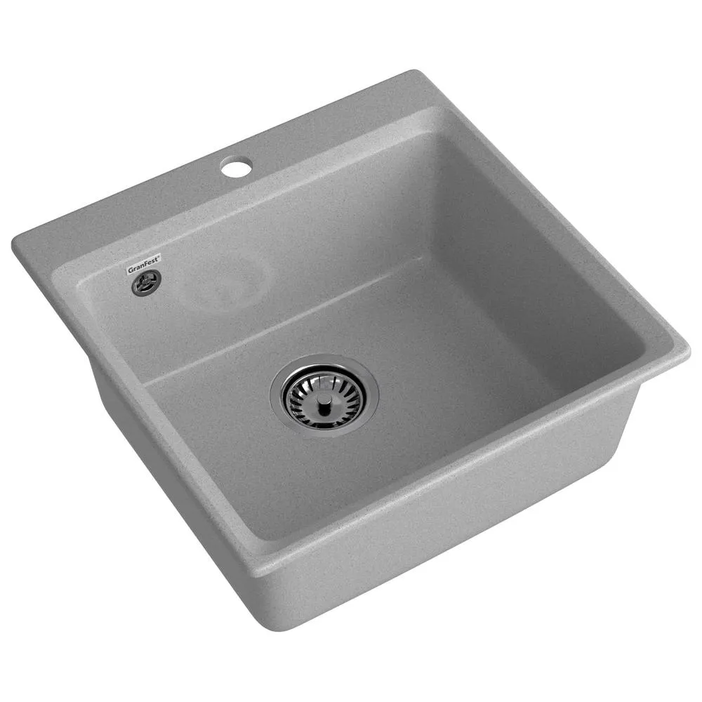 Кухонная мойка GranFest LEVEL 510, серый