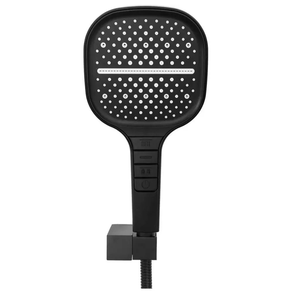 Душевая система встраиваемая Hansberge H6077BL, черный