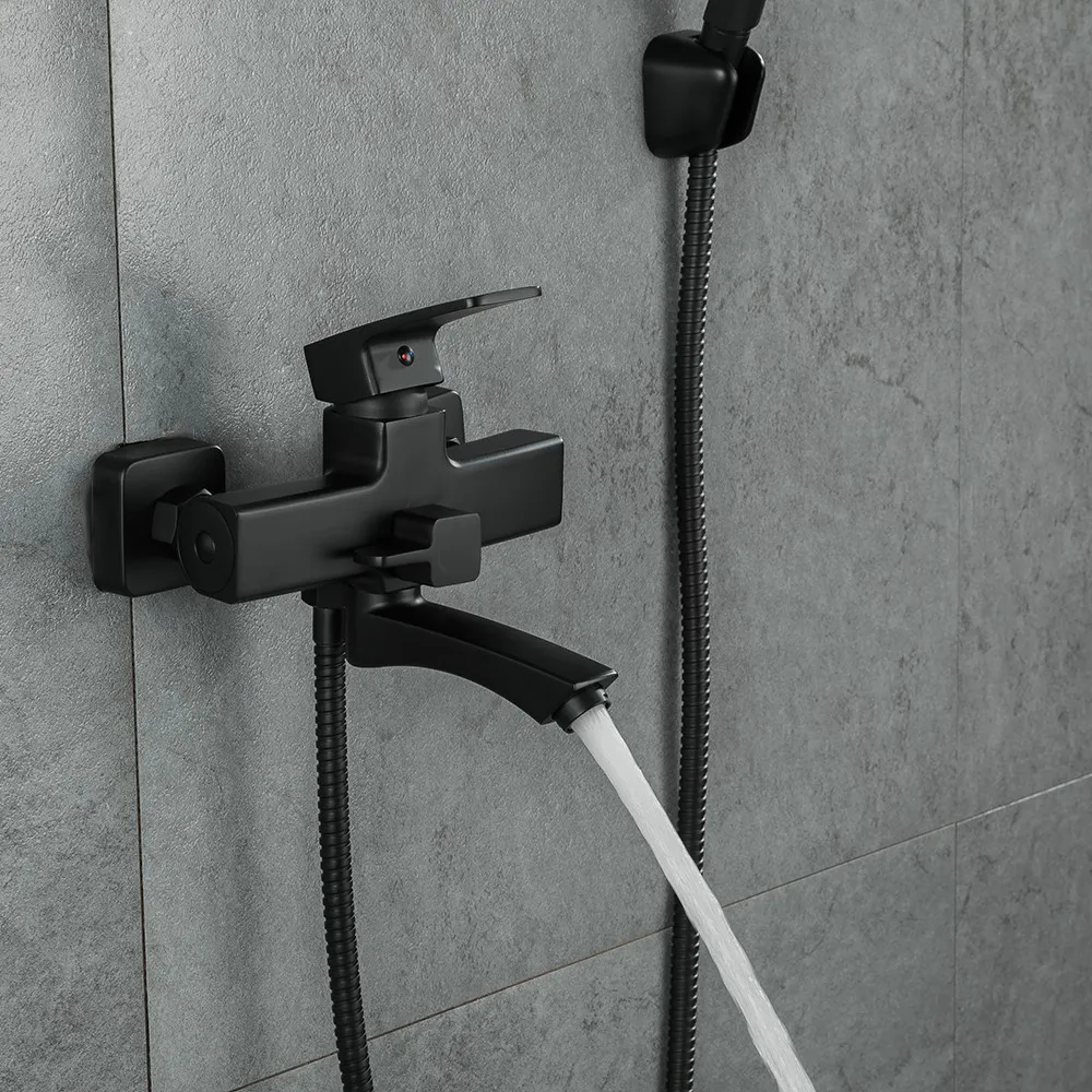 Смеситель для ванны FRUD R32152, черный