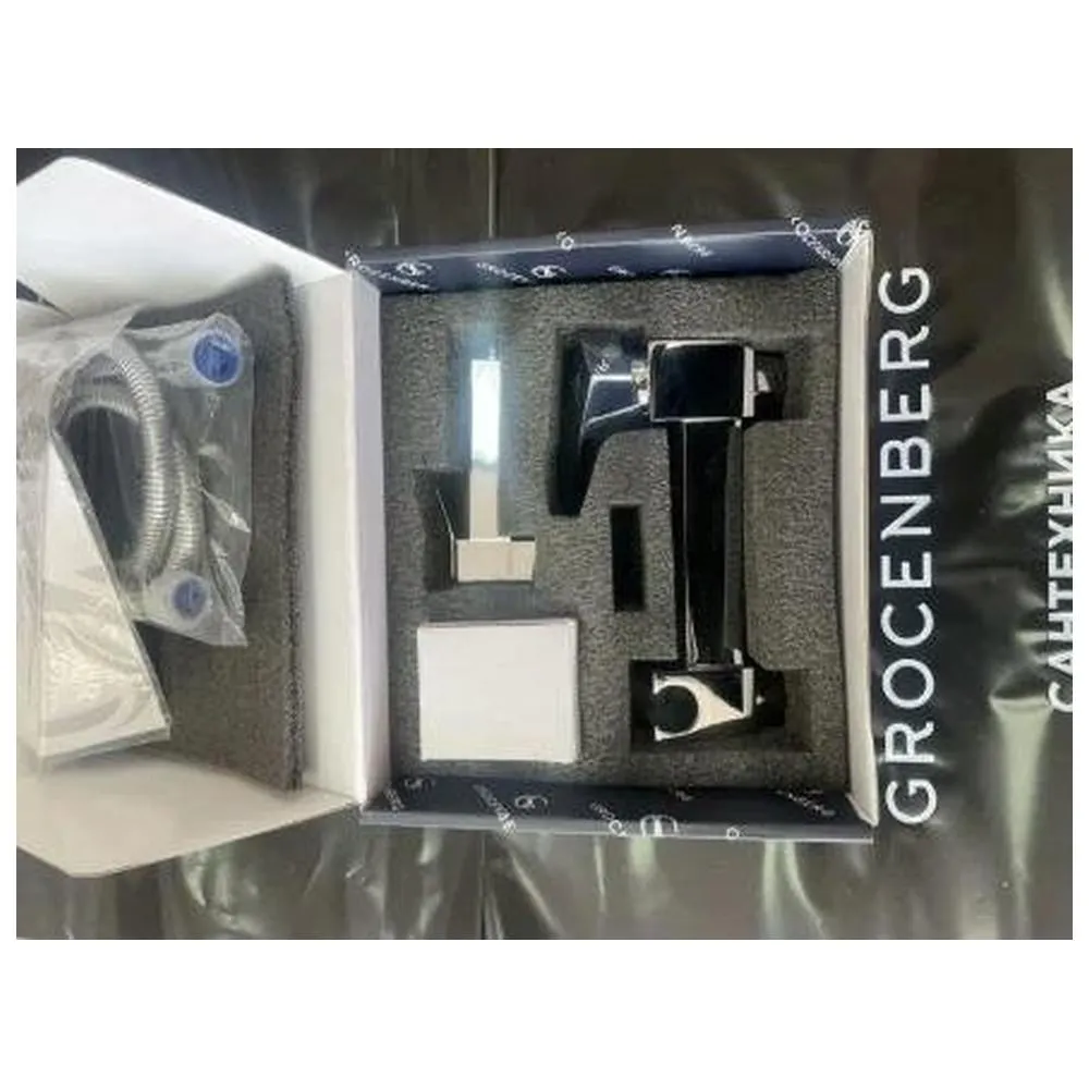 Гигиенический душ со смесителем Grocenberg GB101NCR, хром