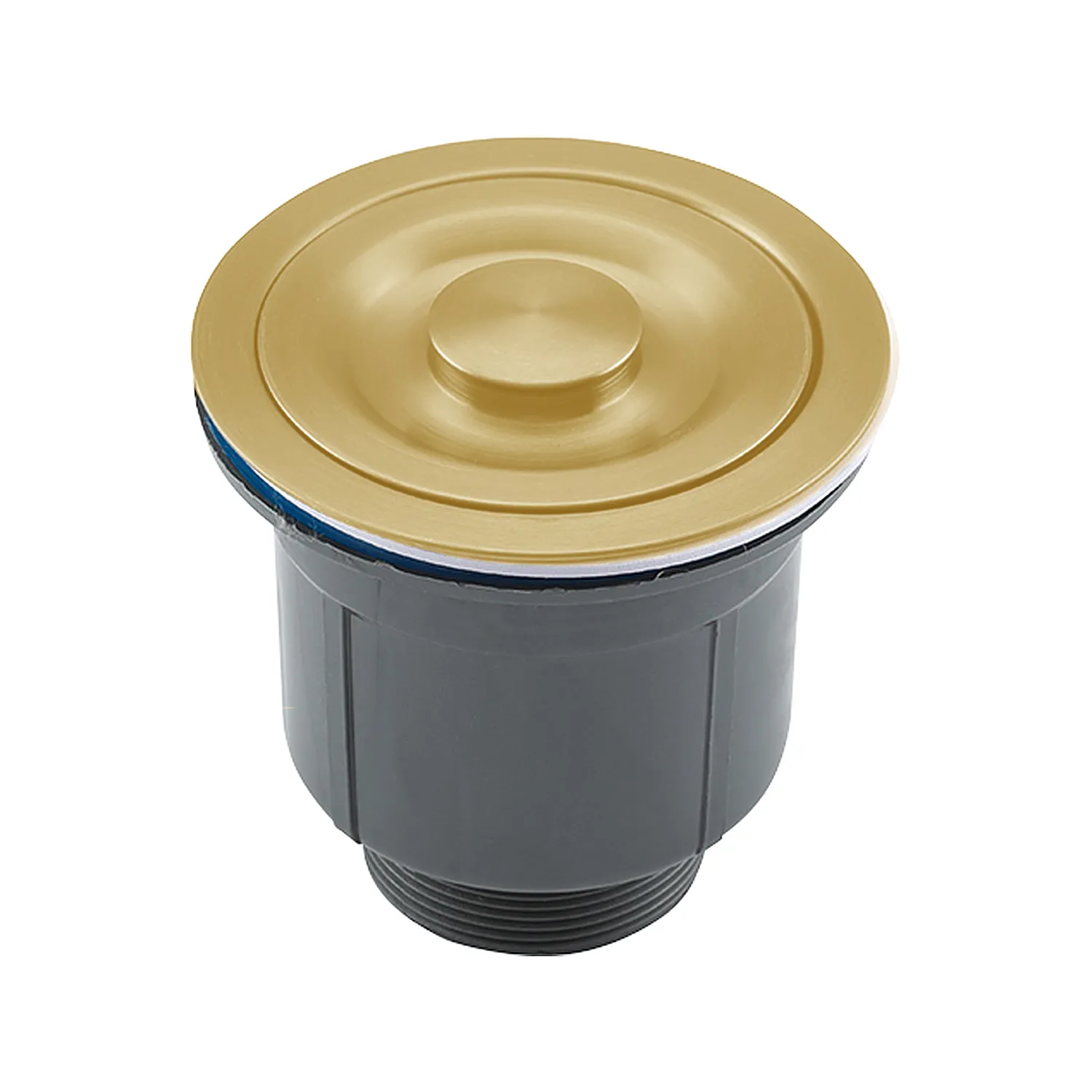 Кухонная мойка с коландером GAPPO GS6050-3, золотой сатин