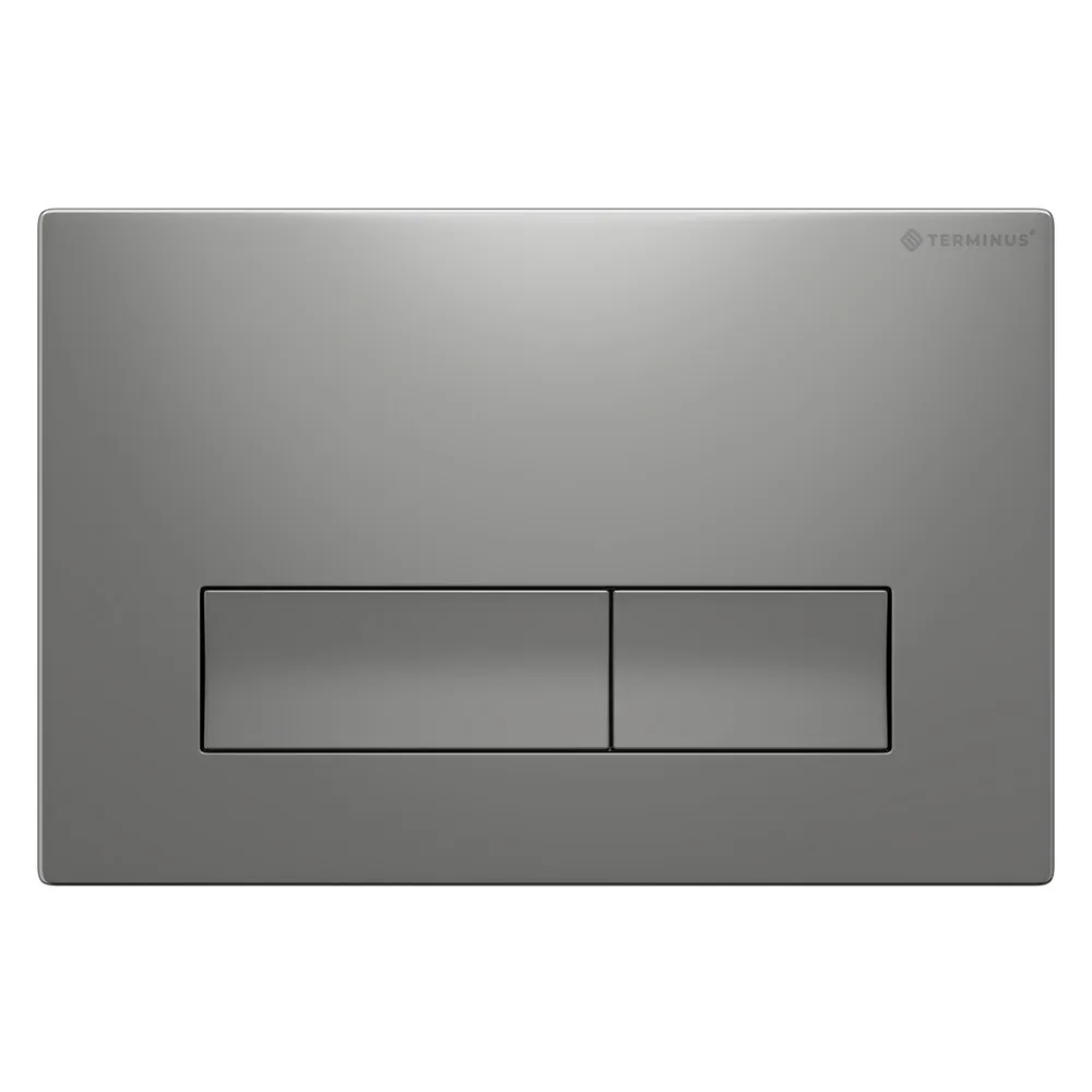 Клавиша смыва Terminus 72K24х16M, матовый хром