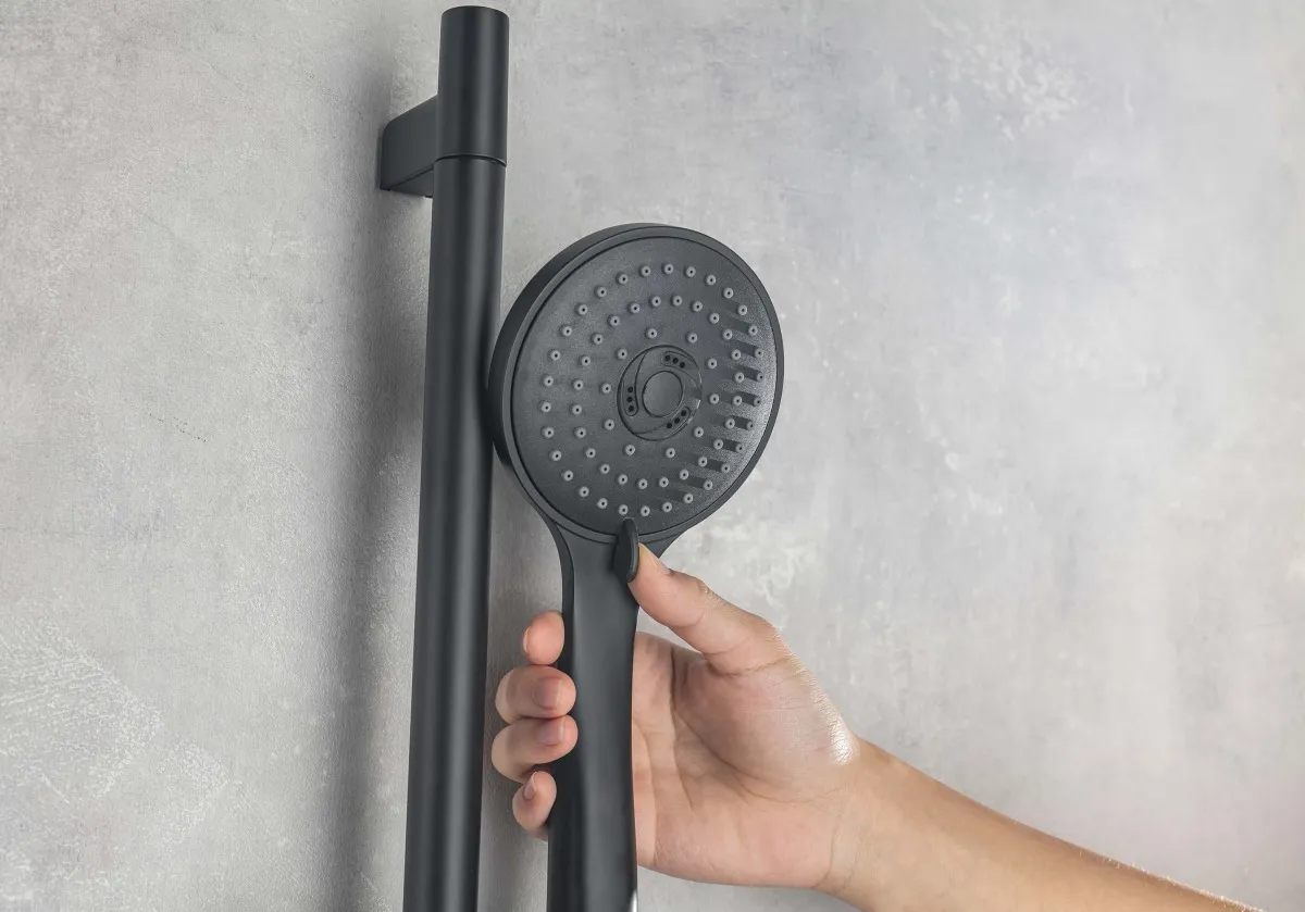 Ручной душ AQUATEK AQ2003MB 3jet, матовый черный