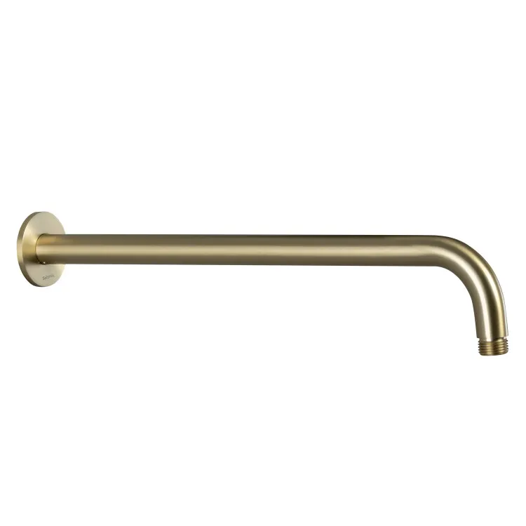 Держатель верхнего душа Splendy круглый отражатель золото матовое брашированное (AA213N380RGM)