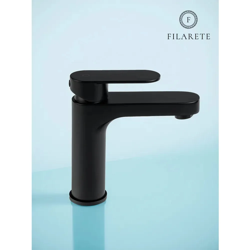 Смеситель для раковины FILARETE Retta FL5030BL, черный