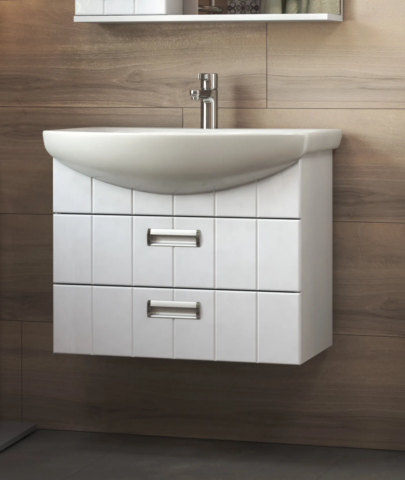 Тумба с раковиной подвесная VIGO Diana tp.DIA.BAL.60.2Y, 60 см