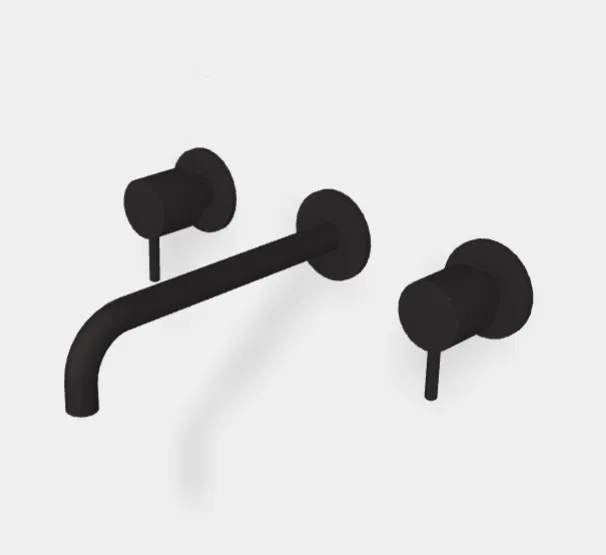 Смеситель для раковины Fima Carlo Frattini Spillo Up, чёрный матовый (F3161L/5NS)