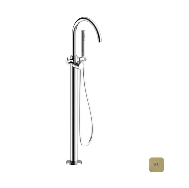 Смеситель для ванны и душа Almar High Brass Brushed PVD (E216000.HB)