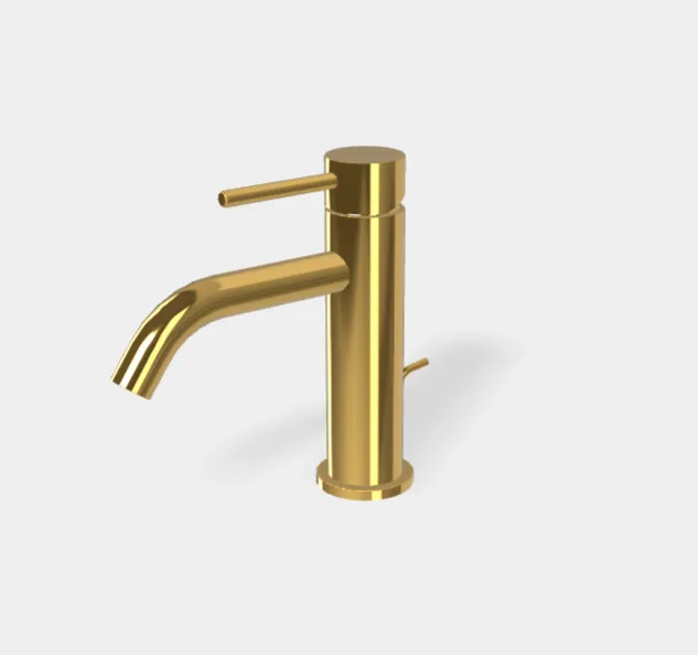 Смеситель для раковины Fima Carlo Frattini Spillo Up, золото (F3031XSOR.2)