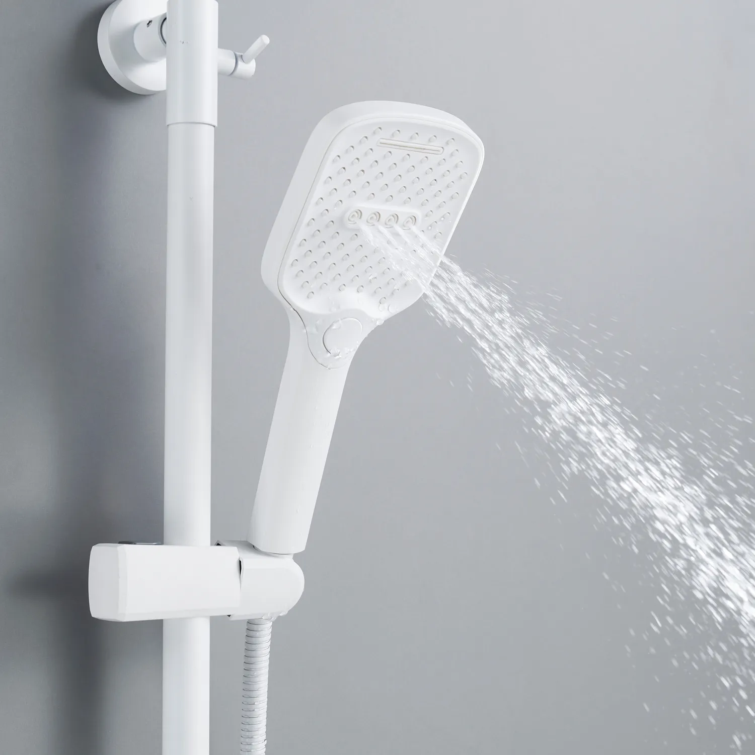 Душевая система Shevanik S4136C, белый