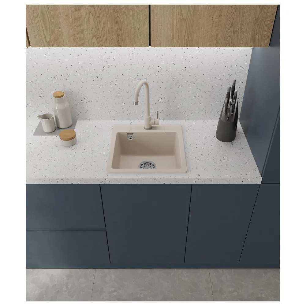 Кухонная мойка GranFest URBAN 245, белый