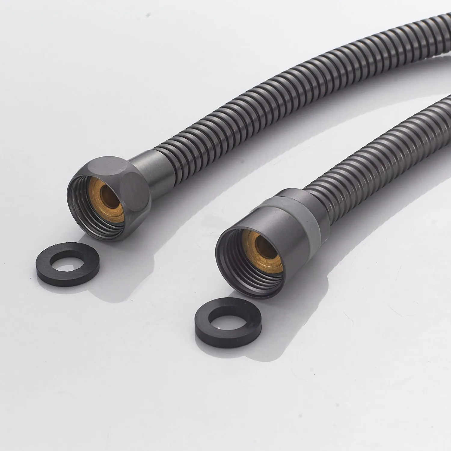 Душевая система Rose R1056T, оружейная сталь