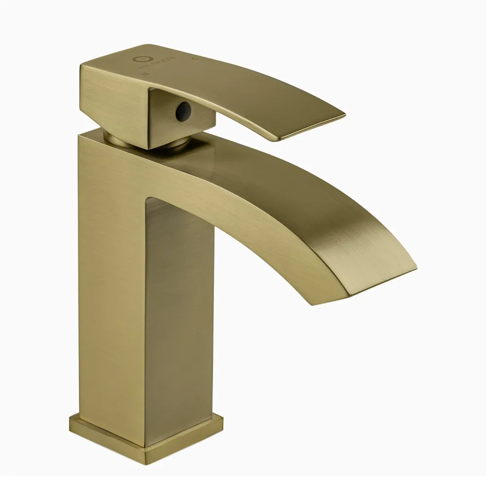 Смеситель для раковины FILARETE Waterfall FL5010MG, матовое золото