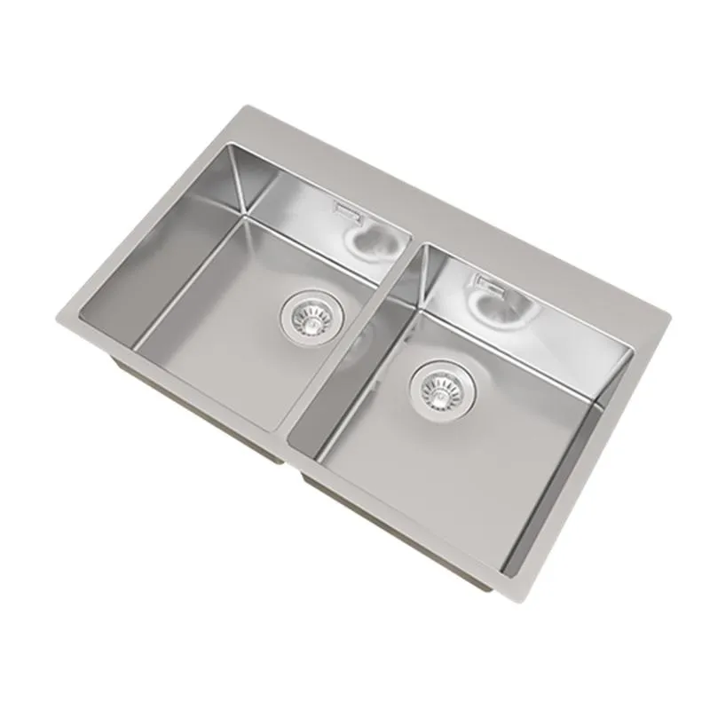 Кухонная мойка Florentina ЛОГИКА-НМ LHM.800.510.B.20.S.10, нержавеющая сталь