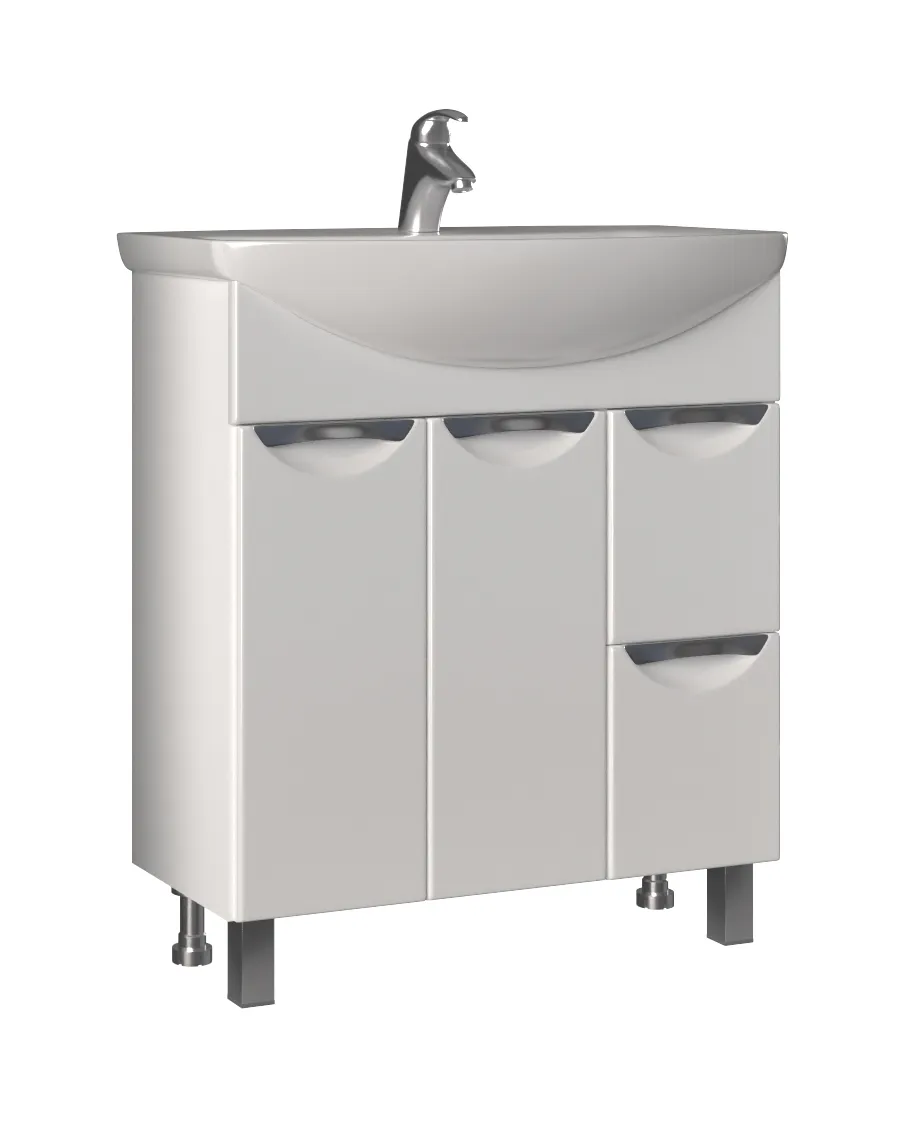 Тумба с раковиной напольная VIGO Callao tn.CAL.BAL.80.2D.2Y, 80 см