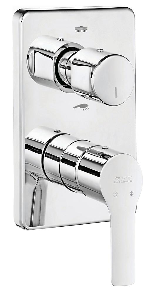 Смеситель для душа E.C.A. Luna 102167206EX-KDE(внешняя часть)